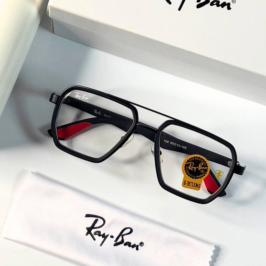 Ray-Ban 010 black plano