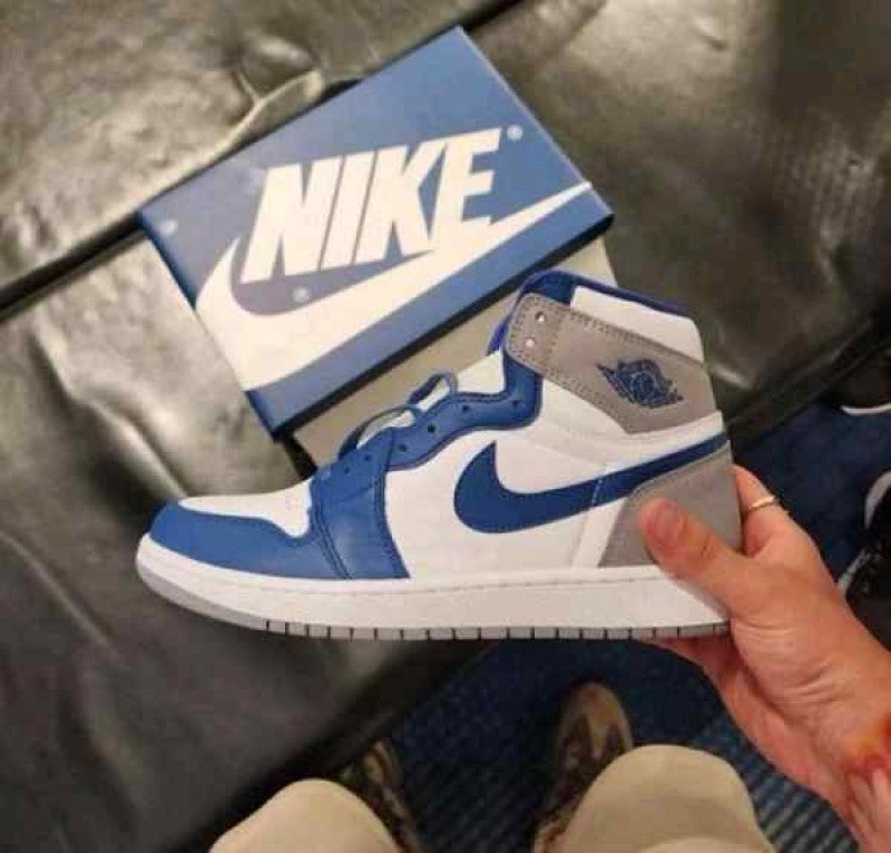 Nike air jordan 1 true blue semi ua
