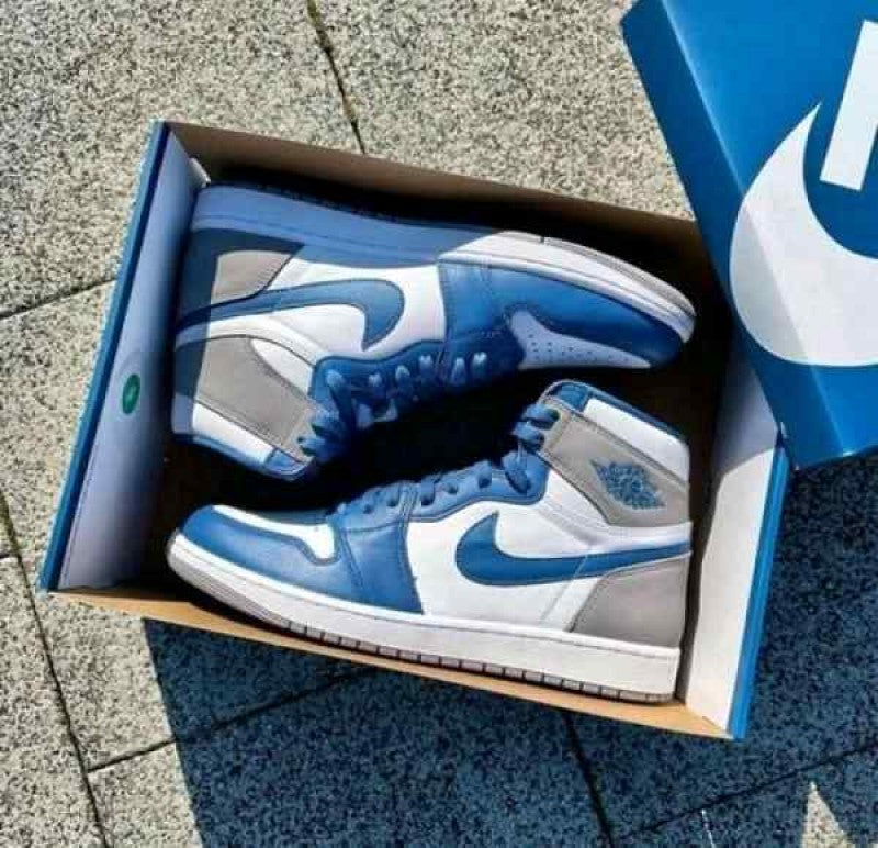 Nike air jordan 1 true blue semi ua