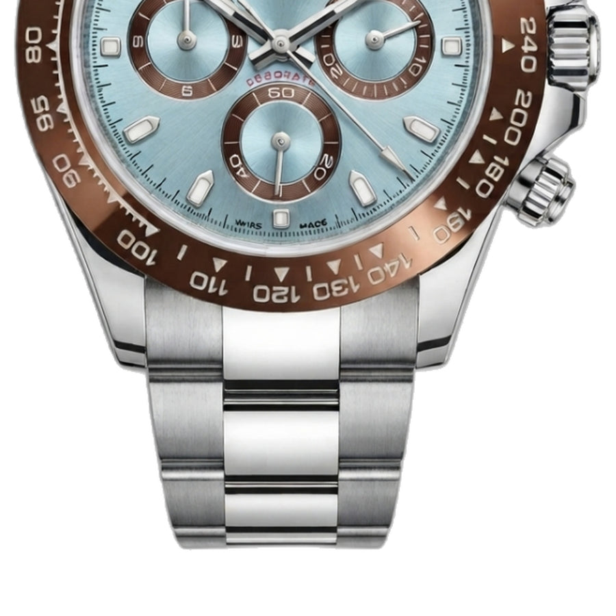 Rolex Daytona chronograph sky Blue platinum