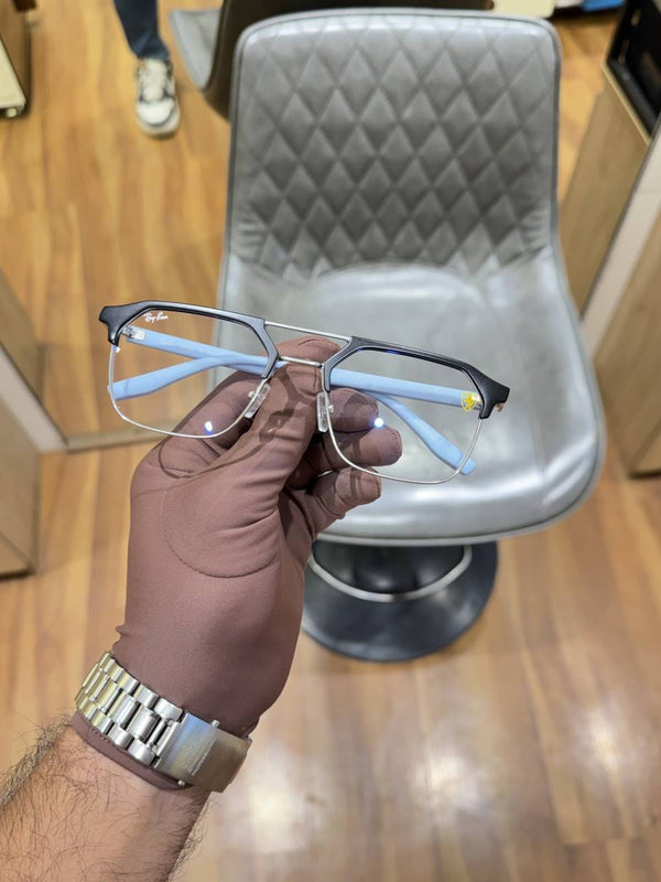 Rey ban 04 silver blue plano