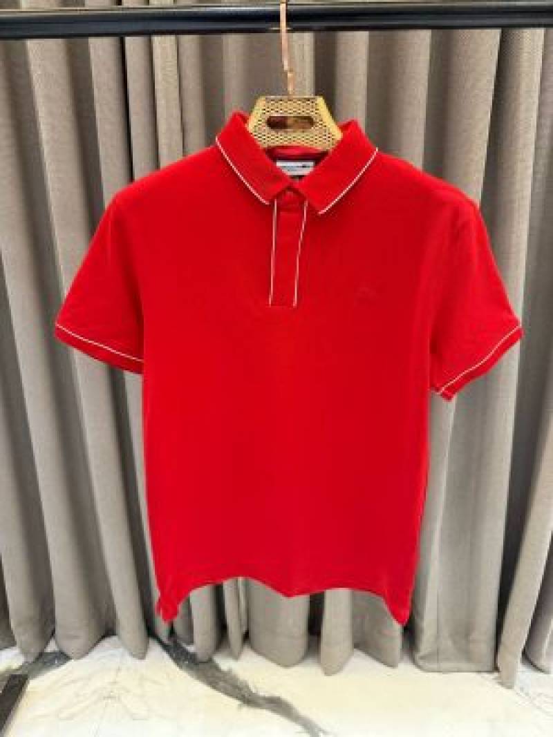 Lacost imported Polo tshirt Red