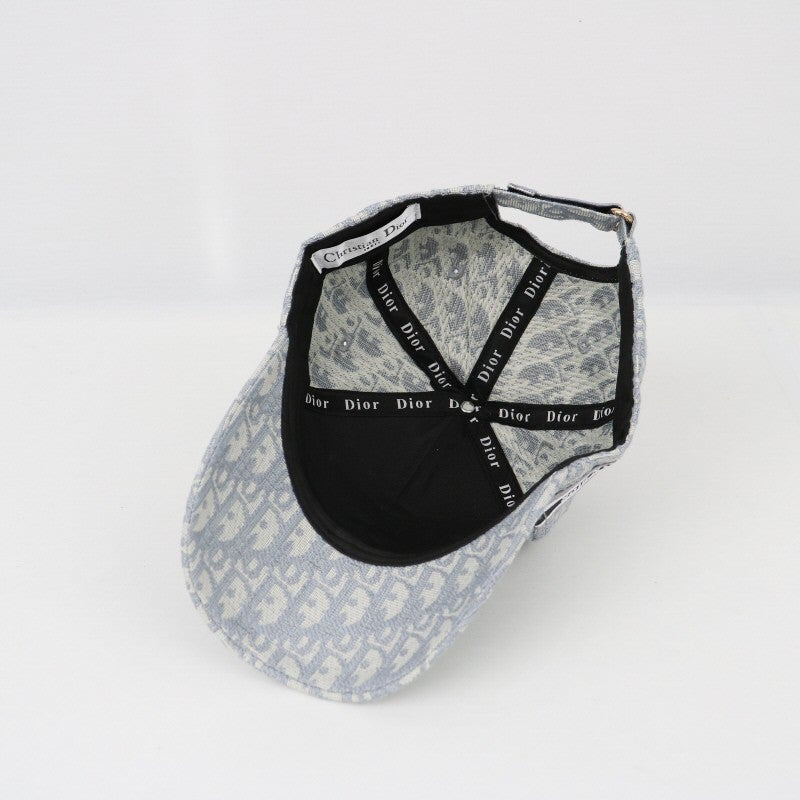 Dior_Cd_Oblique_Monogram_Premium_Unisex_Cap_(_With_Safety_Box_)_Grey_