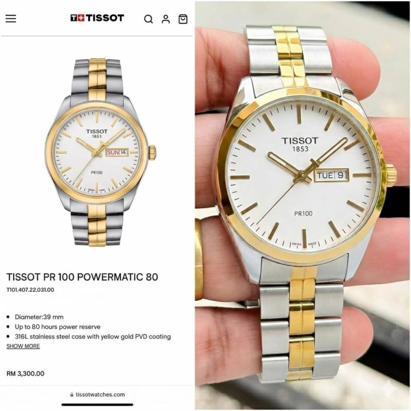 Tissot 1853 Pc100