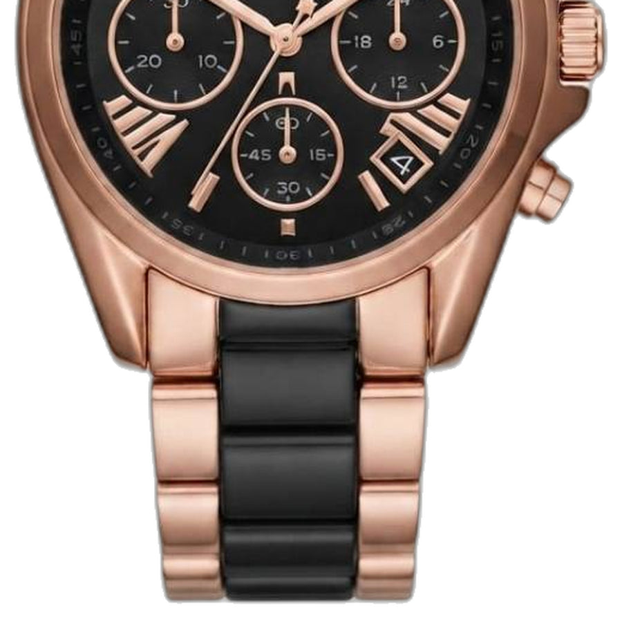 Michael kors bradshaw Black two tone