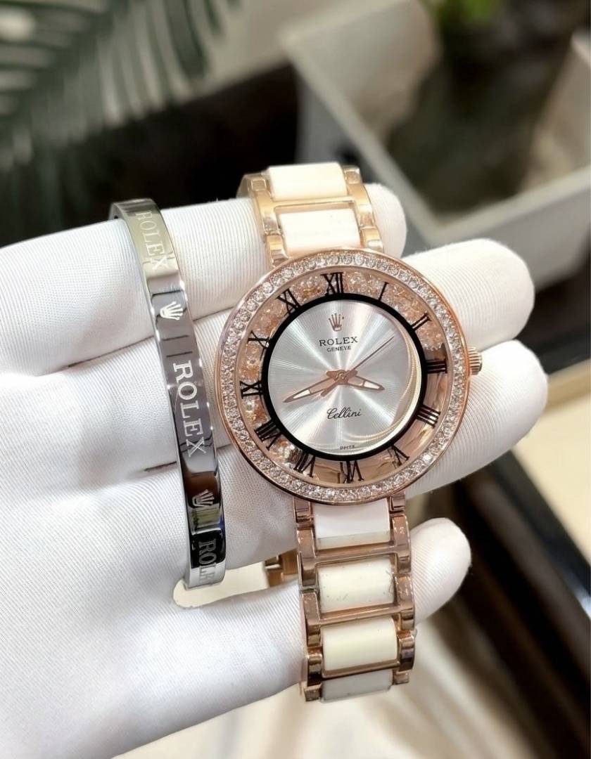 Rolex For Her With Bracelet 494