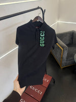 Gucci imported box pack polo tshirt black