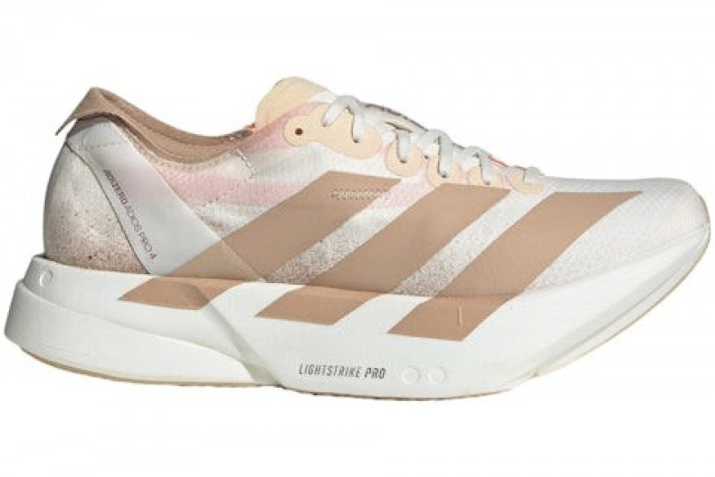 Adizero adios pro 4 shoes s adizero adios pro 4 warm sandstone