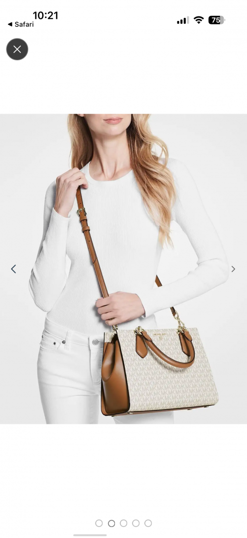 Michael korrs CB Marylin 100816 Medium Satchel With DustCover & CarryBag