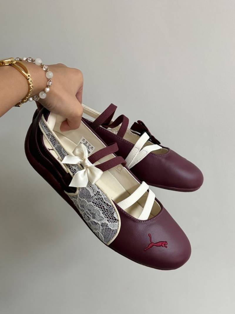 Puma Speedcat Ballet Lace Maroon