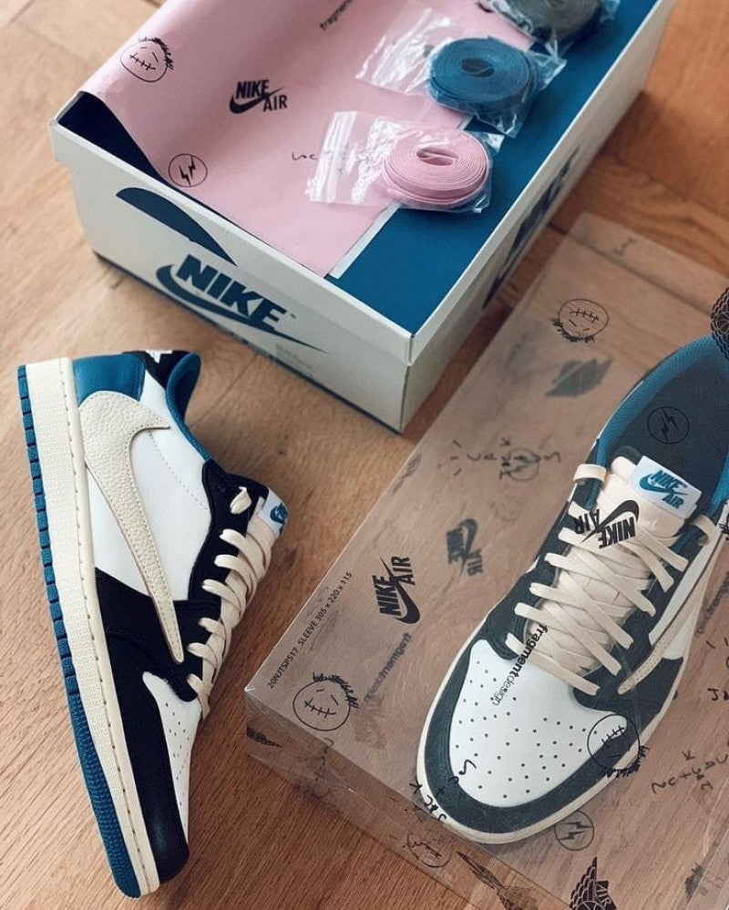 Nike Air Jordan 1 X Travis Scott Fragment SEMI UA...
