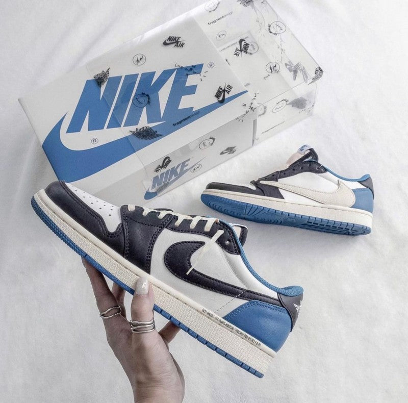 Nike Air Jordan 1 X Travis Scott Fragment SEMI UA...