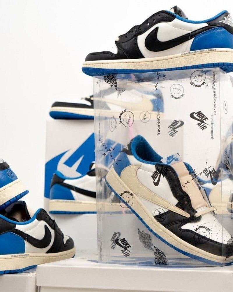 Nike Air Jordan 1 X Travis Scott Fragment SEMI UA...