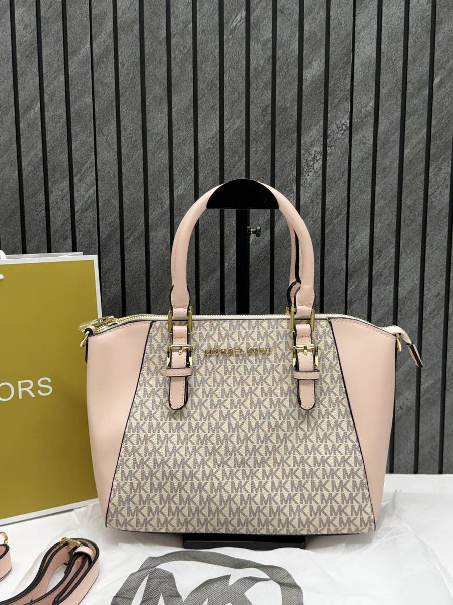 Michael Kors CB Sienna MK Medium Satchel Bag With Original CarryBag & DustCover