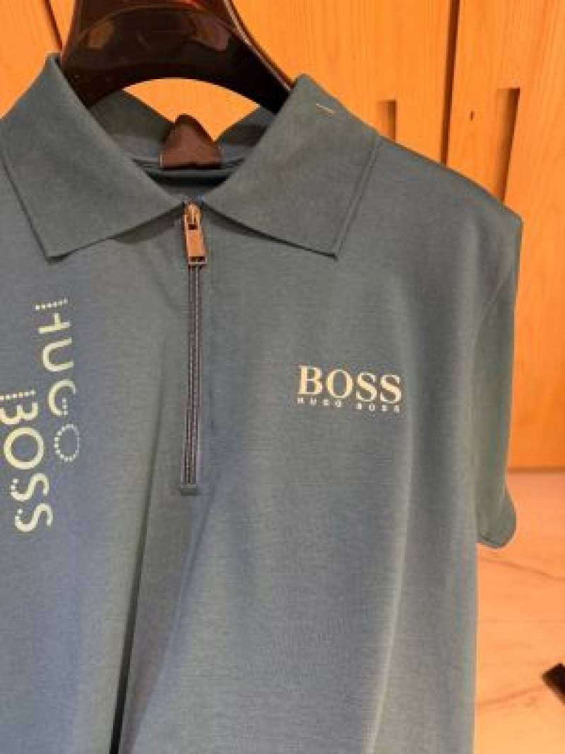 Hugo BOSxS IMPORTED STORE ARTICLE POLO T-SHIRTx