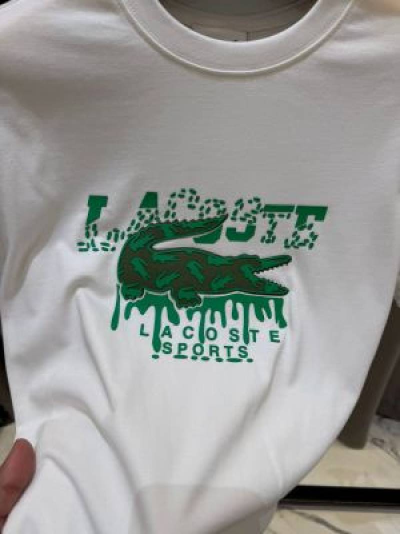 Lacoste imported tshirt white