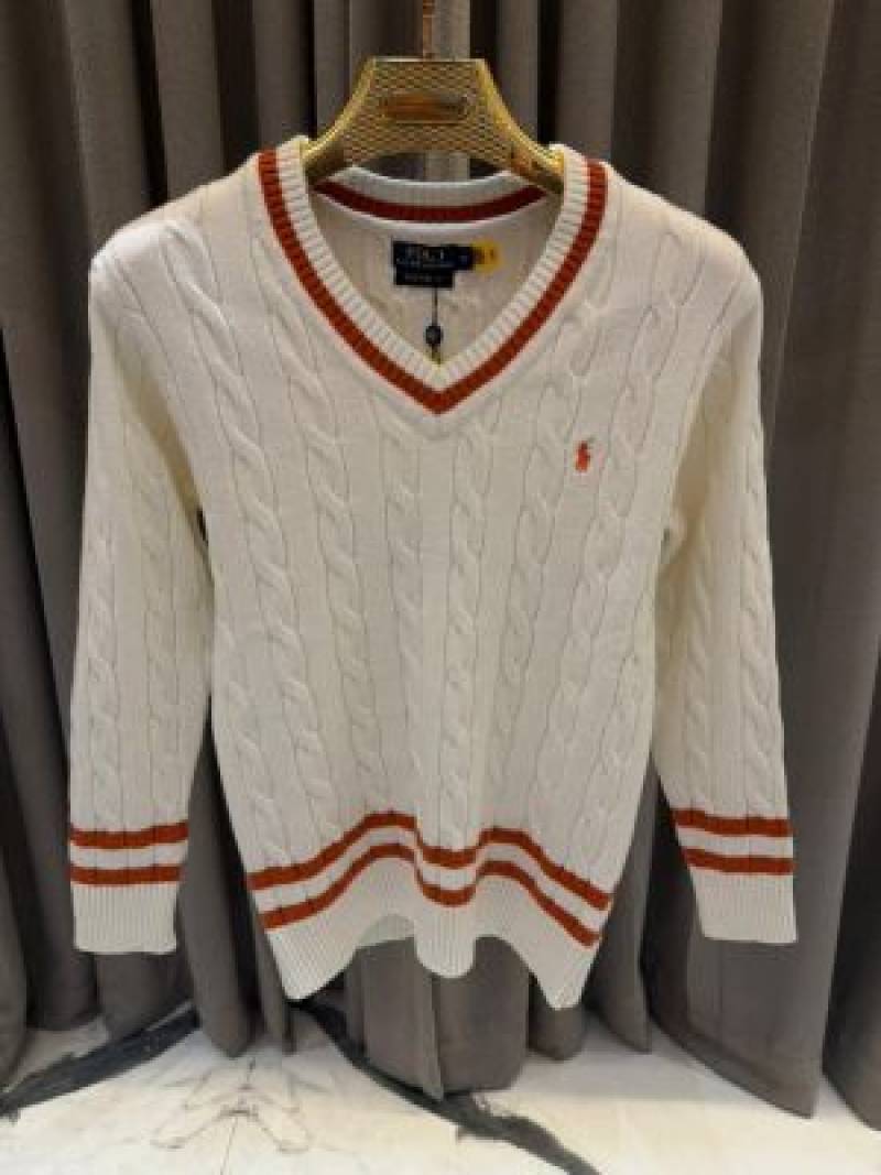 Ralf Lauren imported sweatshirt cream