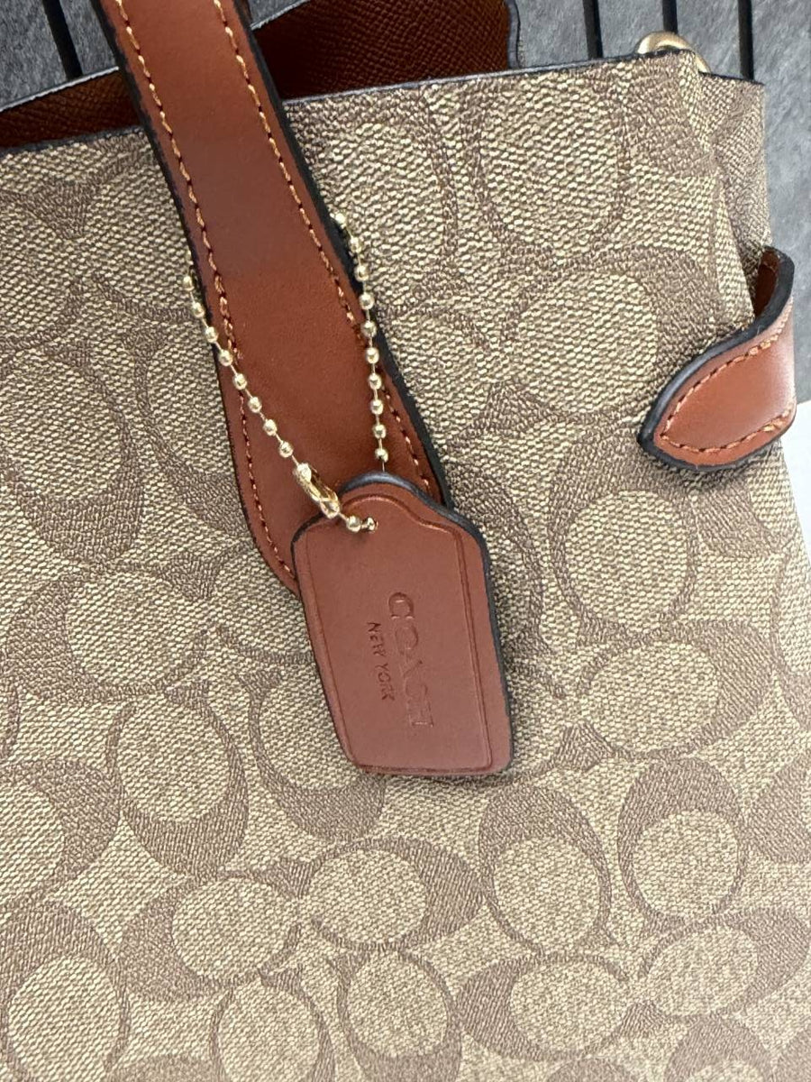Coach Hanna CarryAll Medium Satchel Bag With Original Box & DustCover