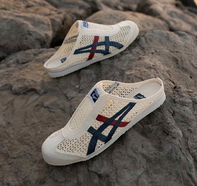 Onitsuka Tiger Mexico 66 Sabot Cream Mako Blue