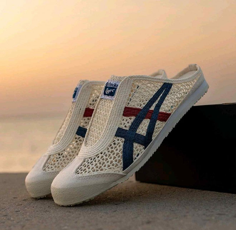 Onitsuka Tiger Mexico 66 Sabot Cream Mako Blue
