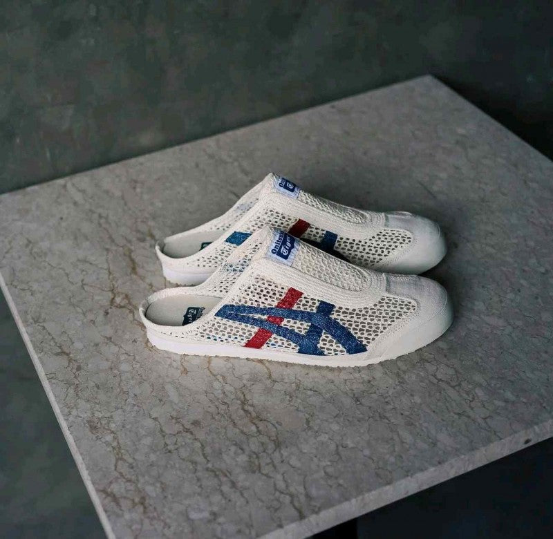 Onitsuka Tiger Mexico 66 Sabot Cream Mako Blue
