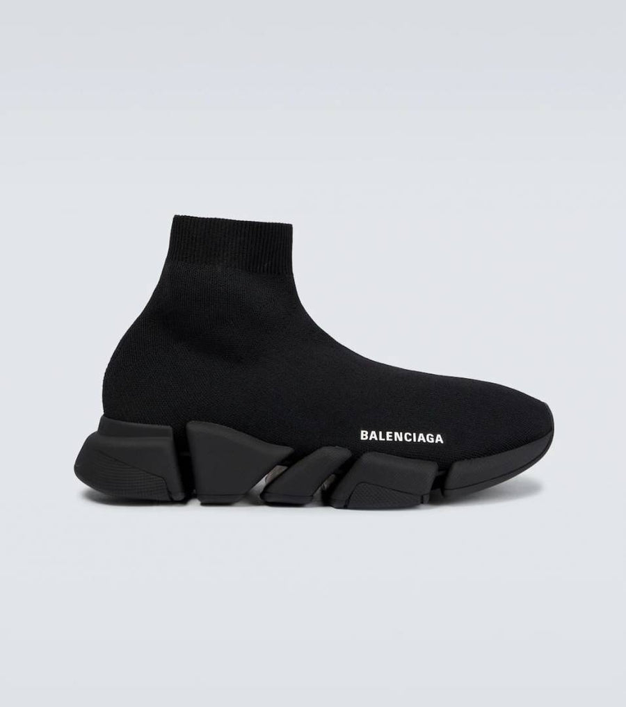 Balenciaga Speed Knit 2.0 Trainer All Black