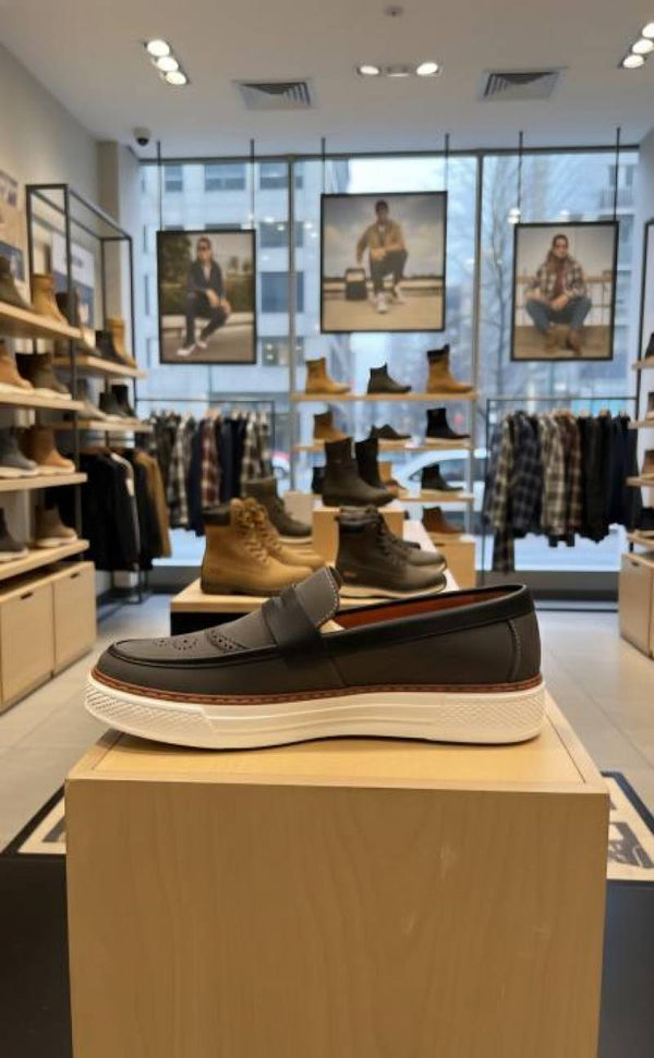 TIMBERLAND SLIP ON GREY SNEAKER