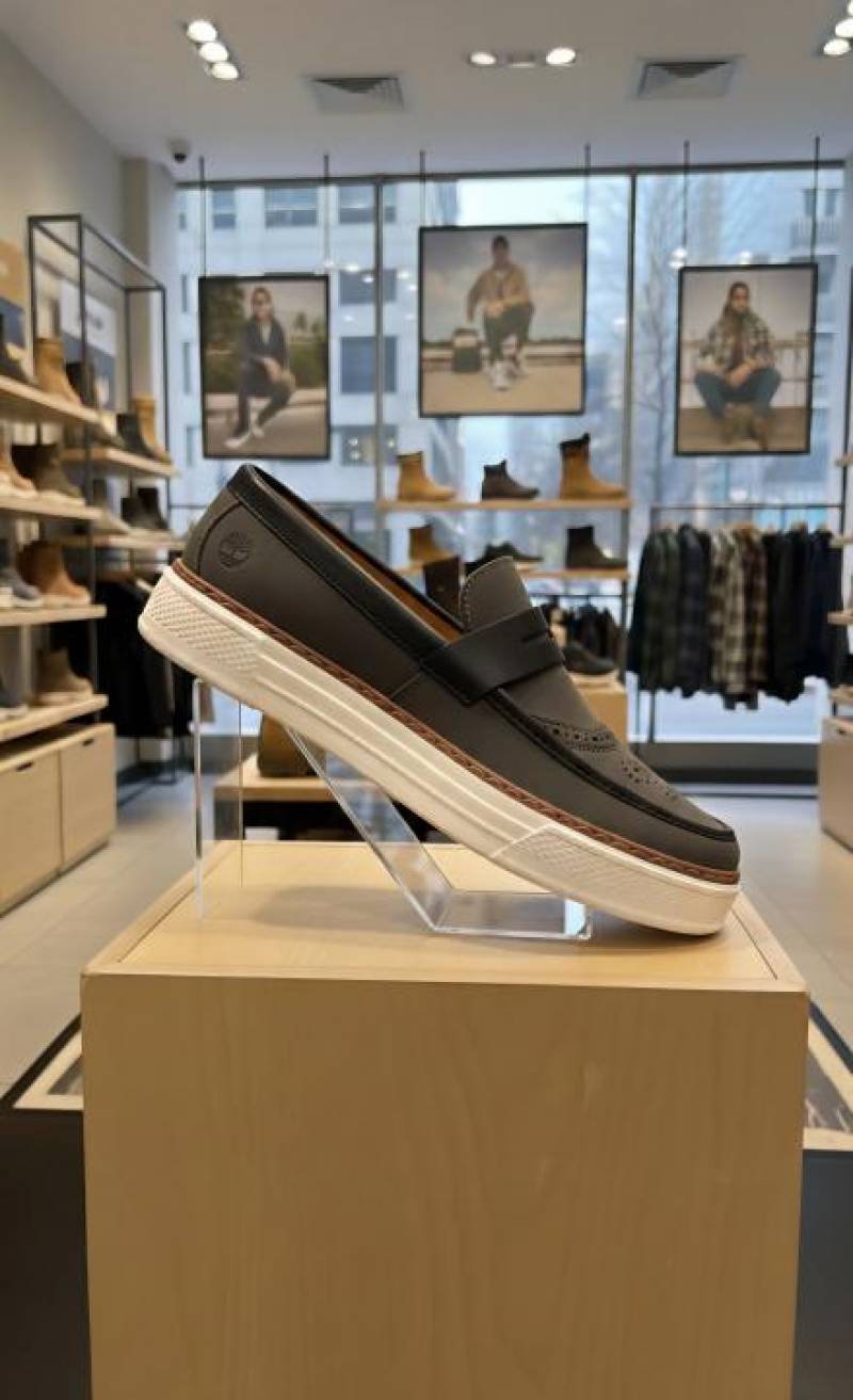 TIMBERLAND SLIP ON GREY SNEAKER