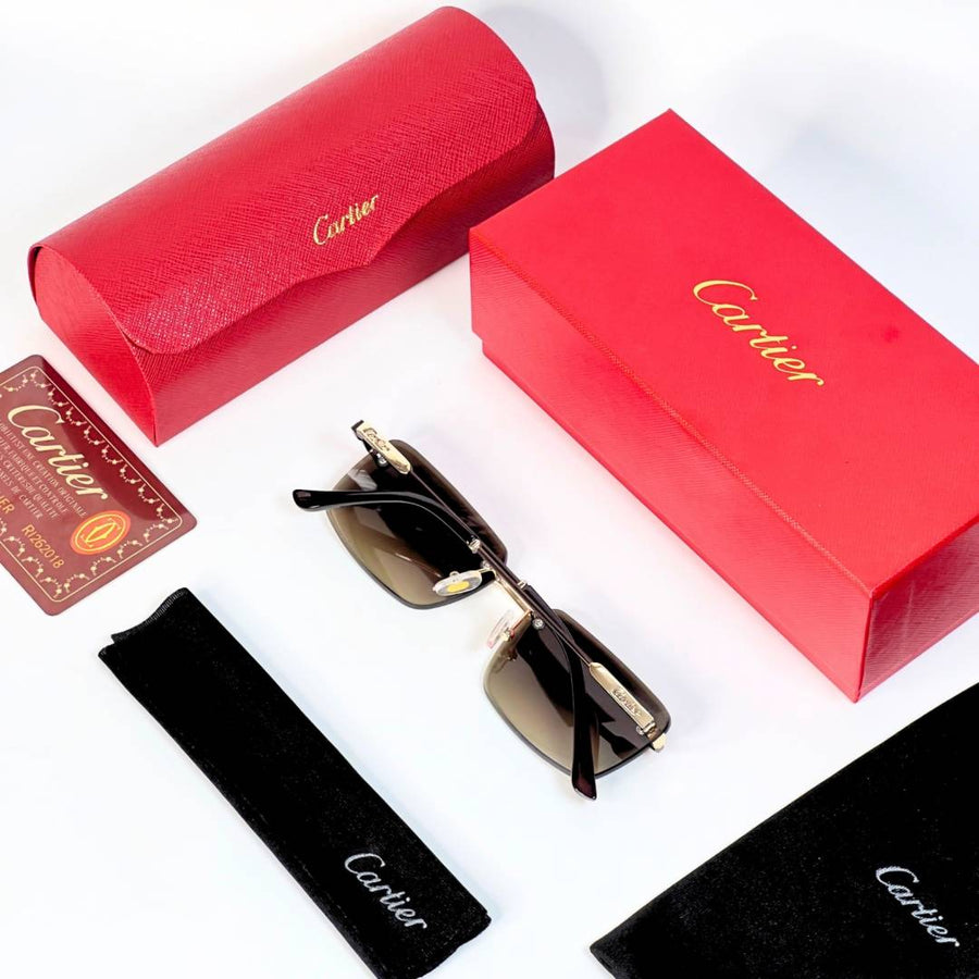 Cartier 5419 gold brown