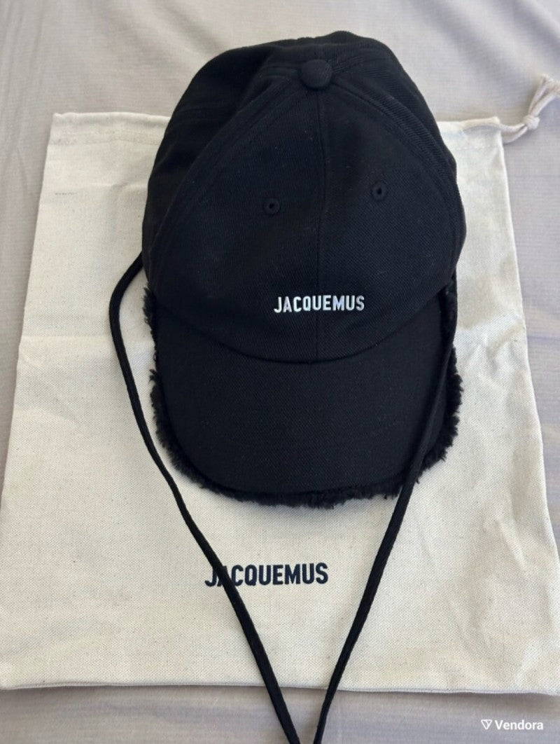Jacquemus The Artichaut Black Premium Unisex Cap With Safety Box