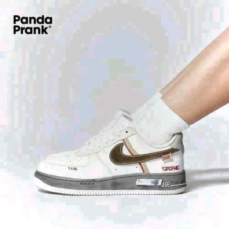 Nike Airforce 1 X Panda Prank Fog Wrapped 493