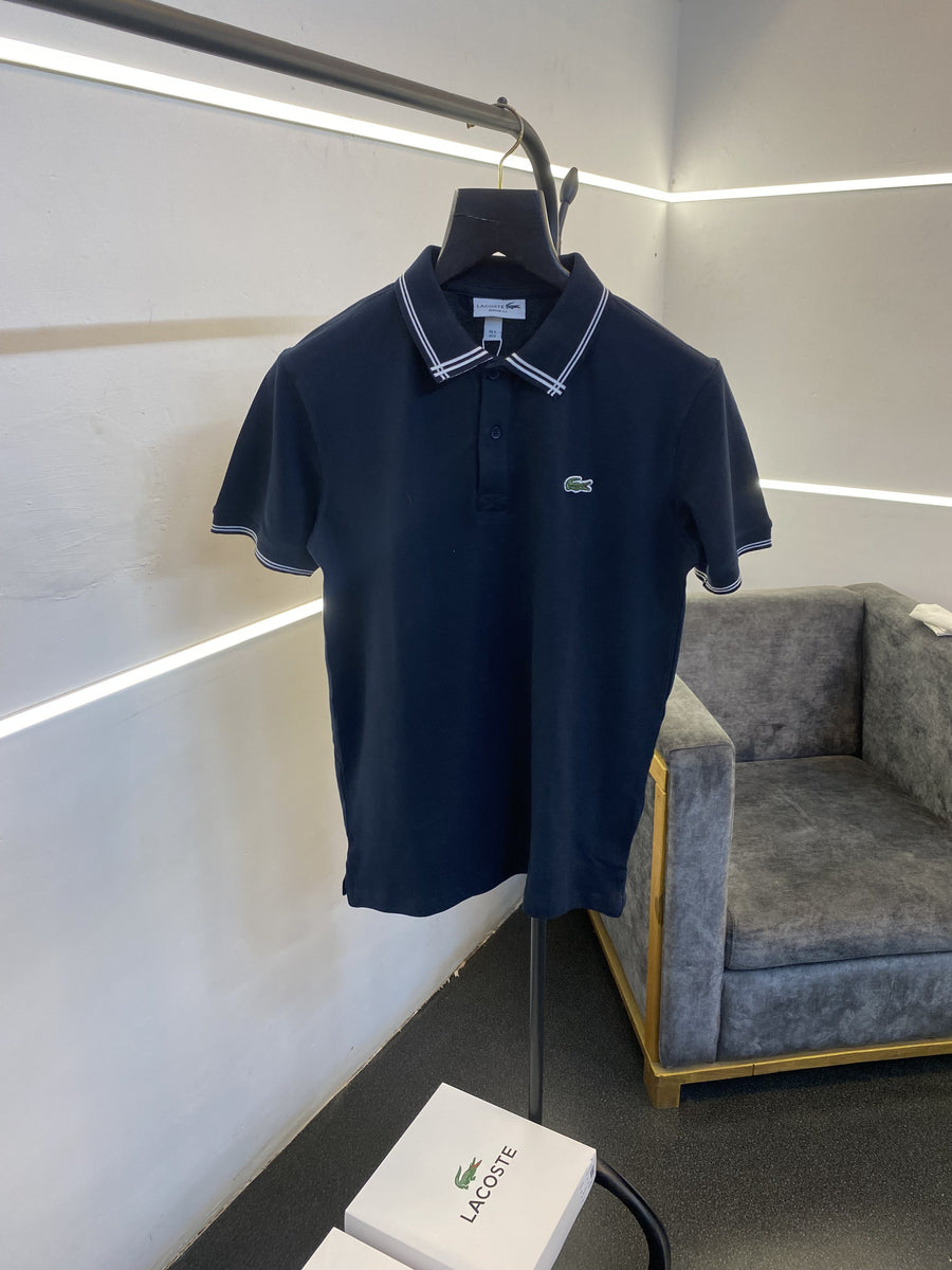 Lacoste imported box pack polo tshirt navy blue sale