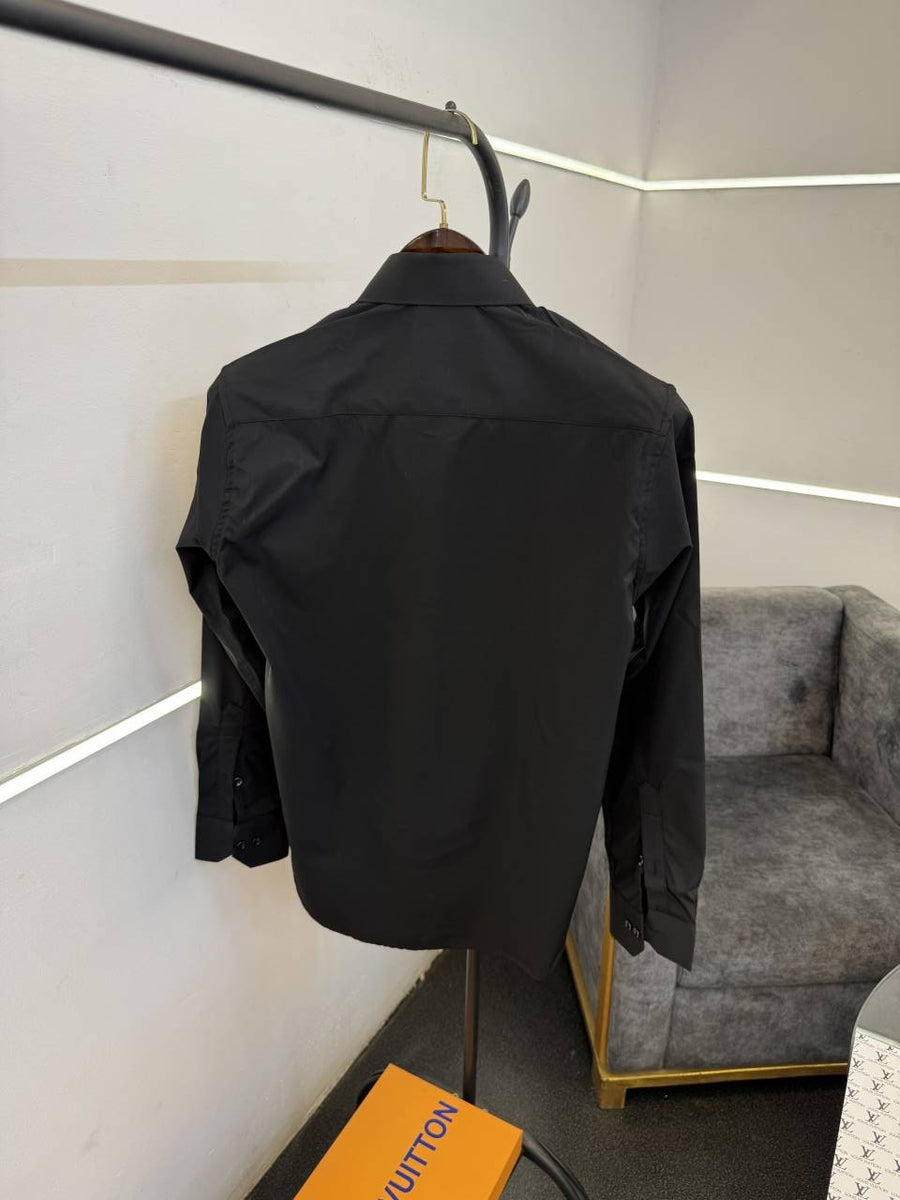 Louis Vuitton front monogram imported box pack shirt black