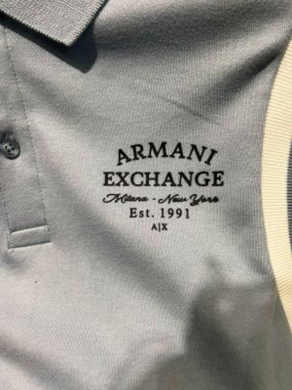 Armani Exchange IMPORTED STORE ARTICLE POLO T-SHIRT