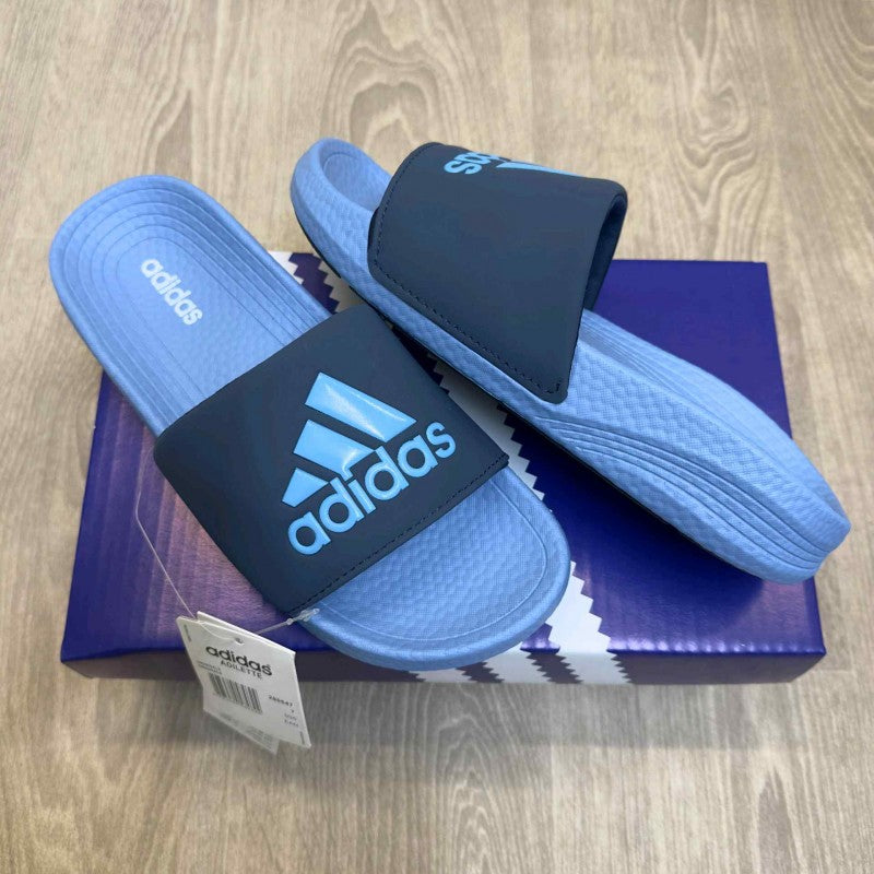 Adidas Hyper Boost Premium Blue Slides SE12