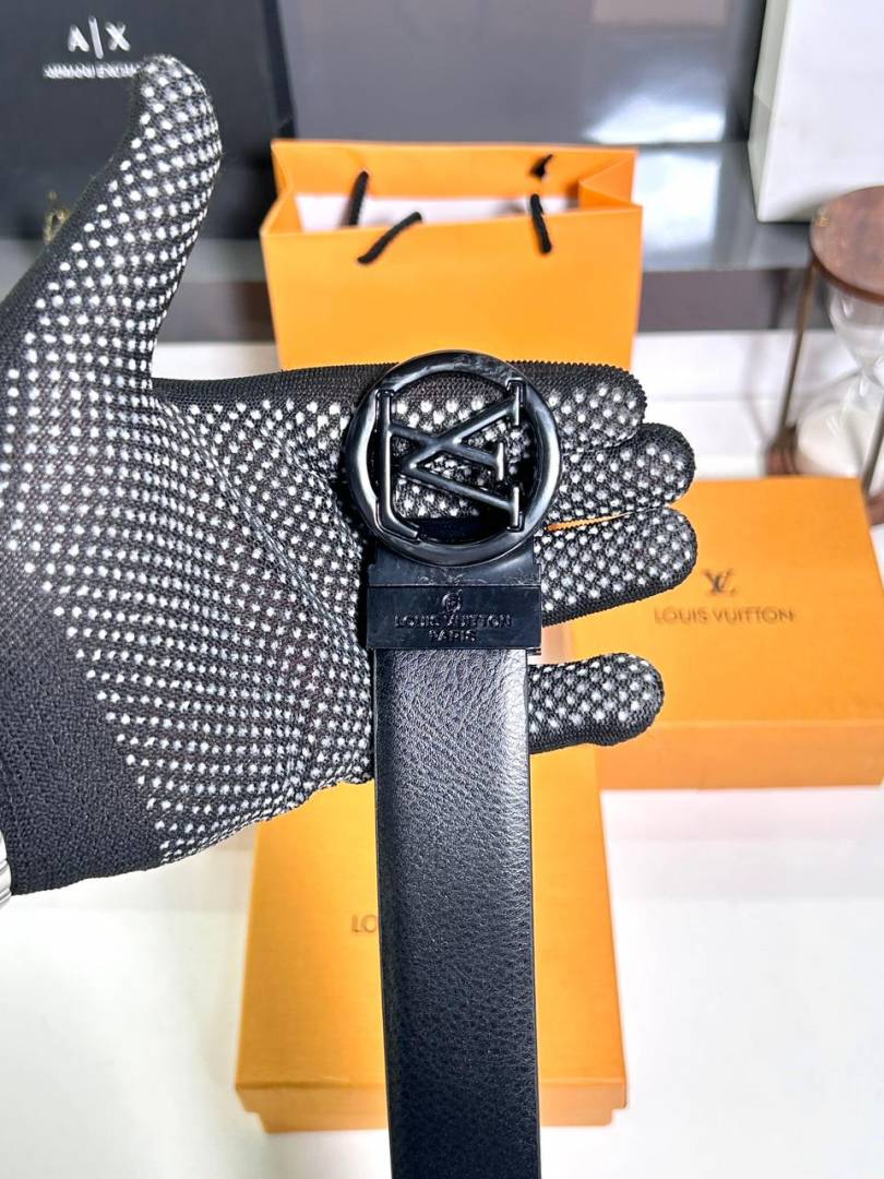 Louis_vutiion Black Belt box and carry Bag Fa 26
