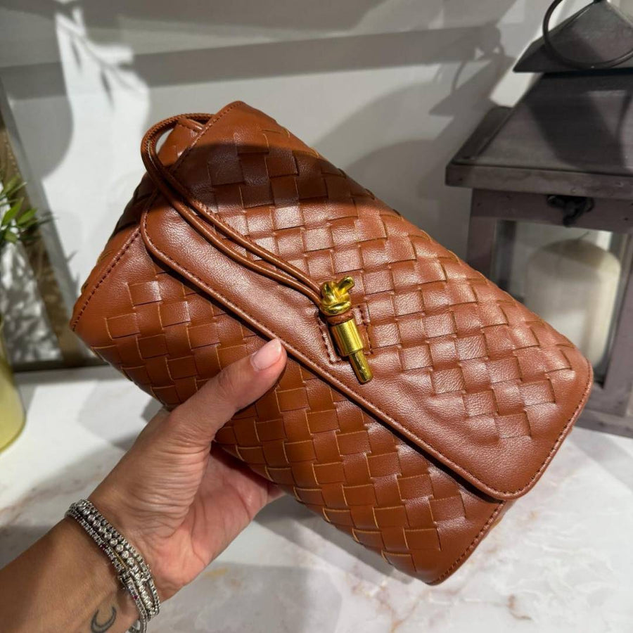 Bottega Veneta Andiamo Crossbody Bag With Original Box & Dust Cover