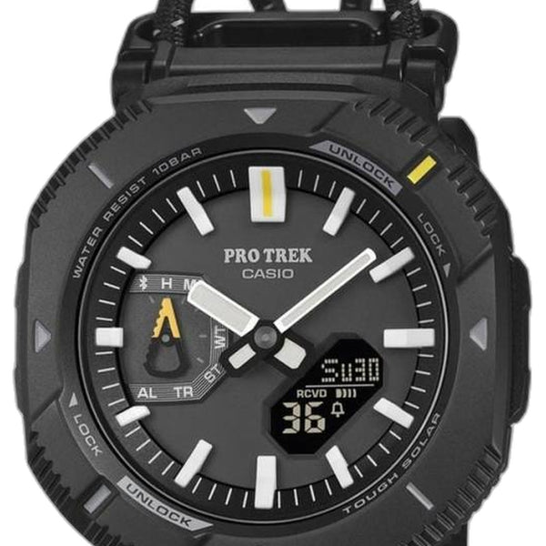 Casio Pro Trek PRJ-B001B-2 black and white