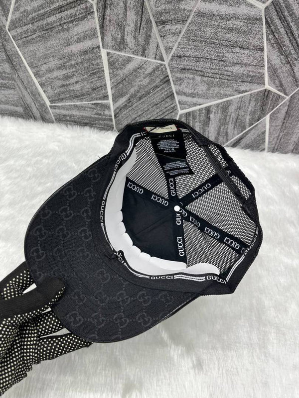 Gucci_GG_Small_Side_Logo_Stripes_Premium_Net_Unisex_Cap_With_Safety_Box