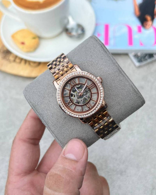 Fossil Delphi Automatic full Pink