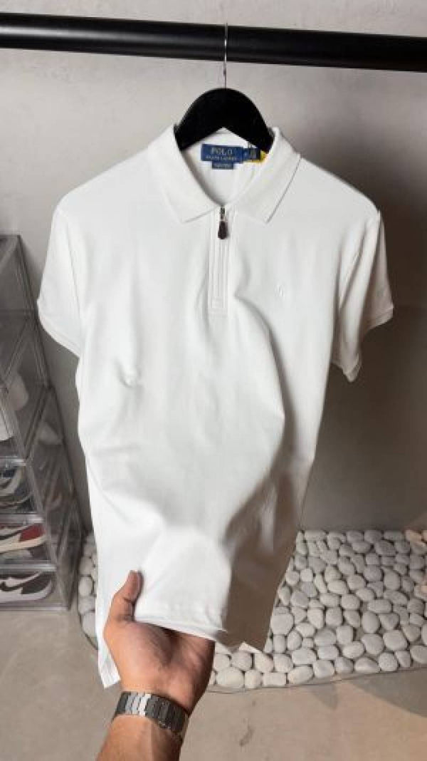 RALLPH LAUREN RL zip polo t shirt 1048