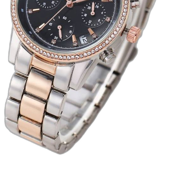 Michael Kors Bryant Chronograph 2Ton-Copper-Black