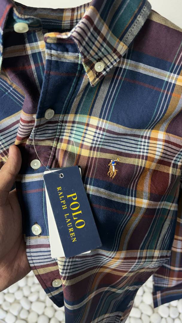 Ralph lauren (rl) premium check shirt 2001