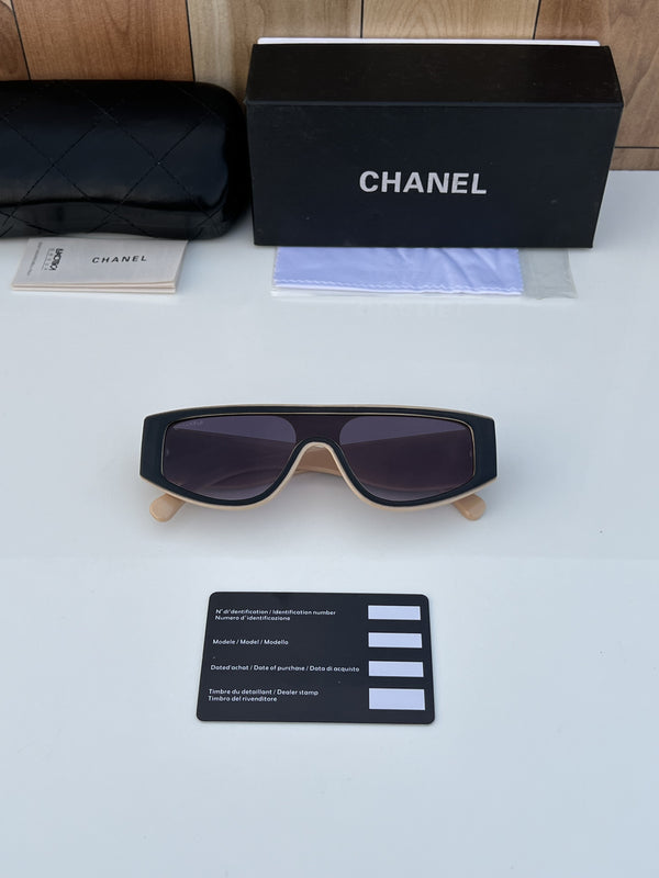 Chanel 1001 peach black