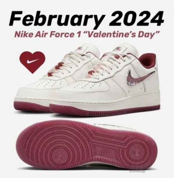 Nike AIRFORCE 1 VALENTINES DAY SEMI UA 161