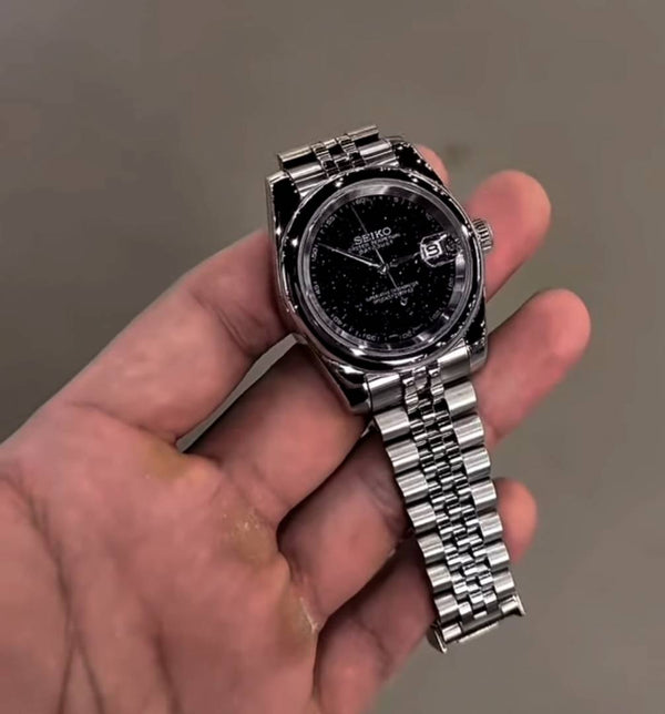 Seiko galaxy Dust Dark Blue Dial 119