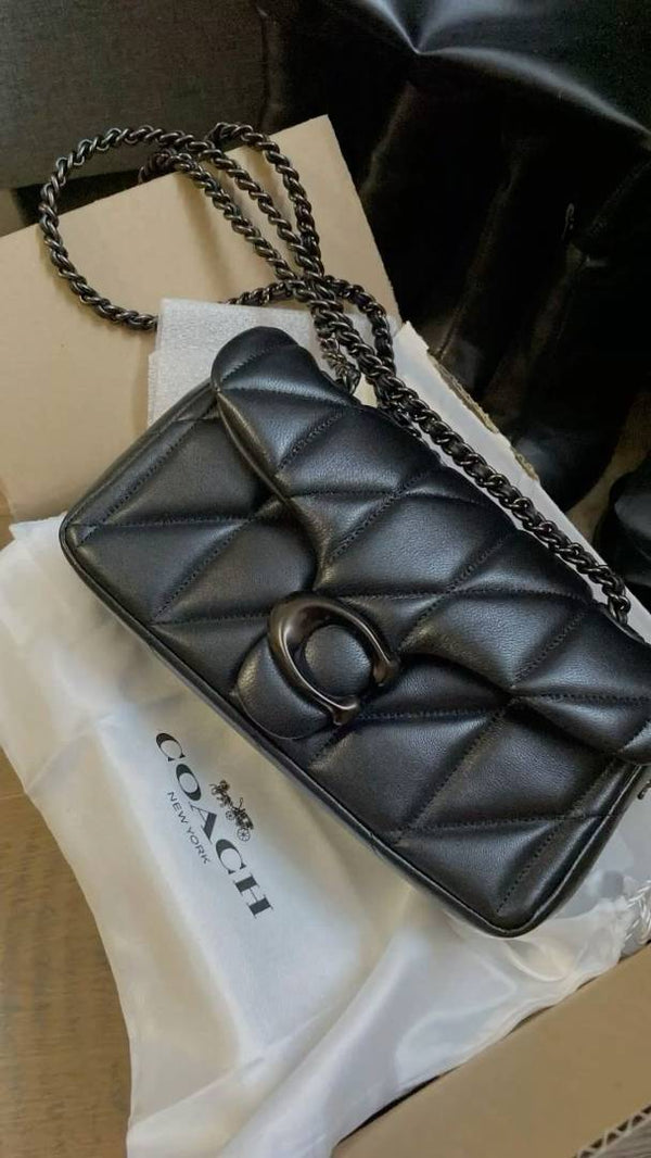 Coach Tabby 26 All-Black With Original Box & DustCover