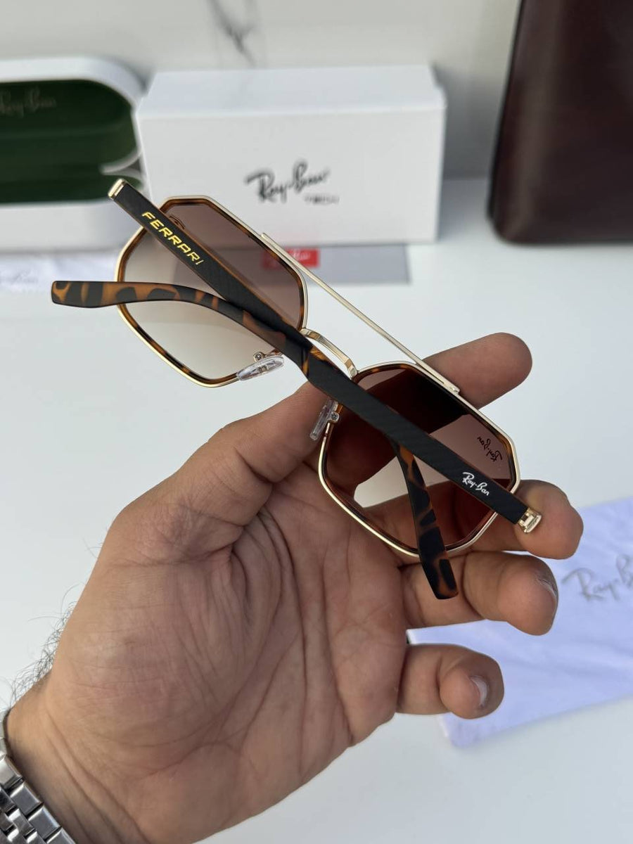 Rey ban 8820 gold tiger brown