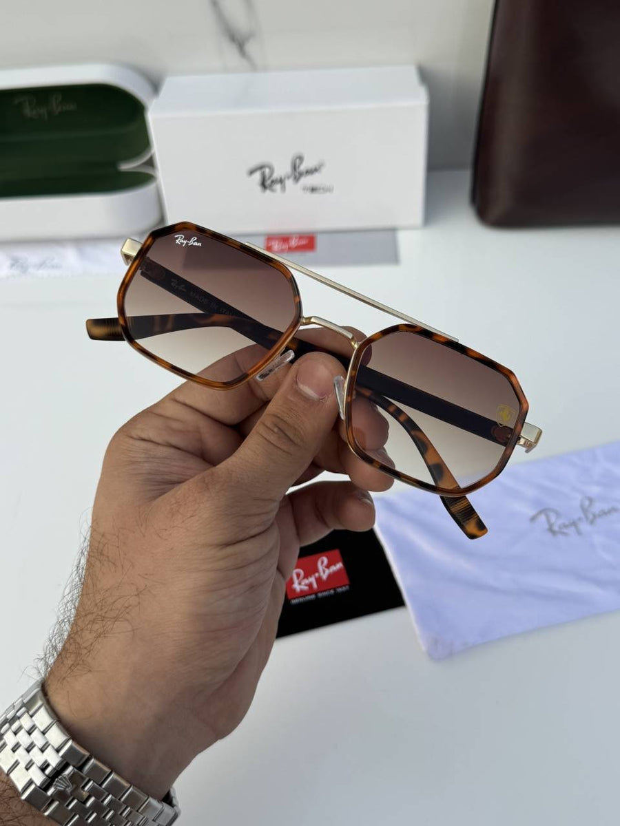Rey ban 8820 gold tiger brown