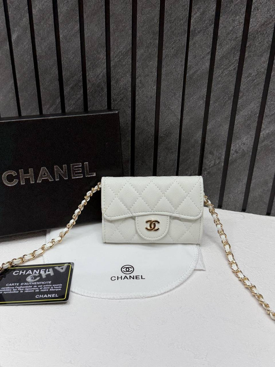 Chanel 03 Mini ChainWallet With OriginalBox DustCover Super Premium